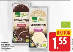 E-Center Edeka bio reiswaffeln Angebot