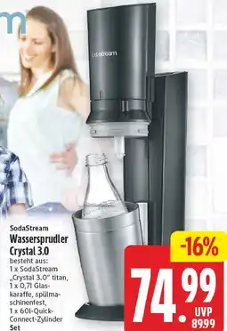 E-Center Sodastream wassersprudler crystal 3.0 Angebot