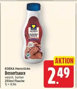 E-Center Edeka herzstücke dessertsauce Angebot