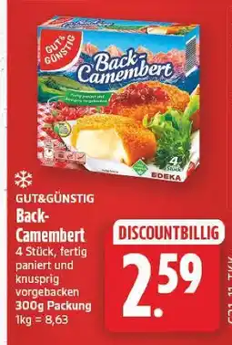 E-Center Gut & günstig back-camembert Angebot