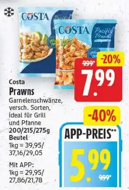 E-Center Costa prawns Angebot