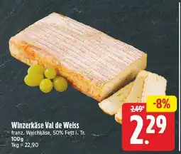 E-Center Val de weiss winzerkäse Angebot