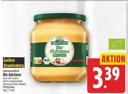 E-Center Spreewaldhof bio-apfelmus Angebot