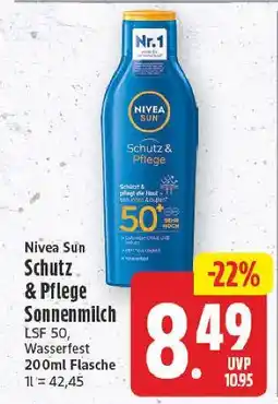 E-Center Nivea sun schutz & pflege sonnenmilch Angebot