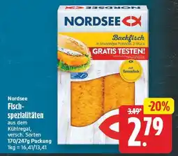 E-Center Nordsee fisch-spezialitäten Angebot