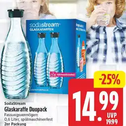 E-Center Sodastream glaskaraffe duopack Angebot