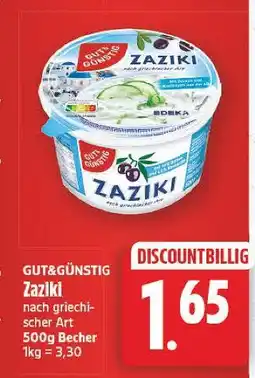 E-Center Gut&günstig zaziki Angebot