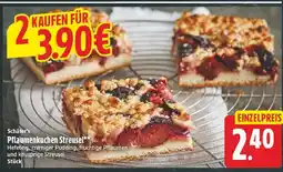 E-Center Schäfer's pflaumenkuchen streusel Angebot