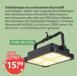 V Markt Solarlampe Angebot