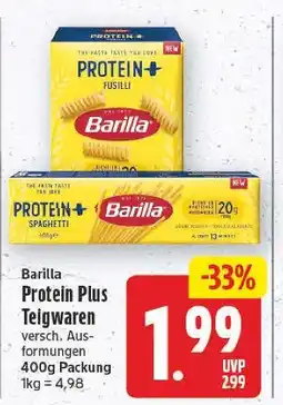 E-Center Barilla protein plus fusilli Angebot