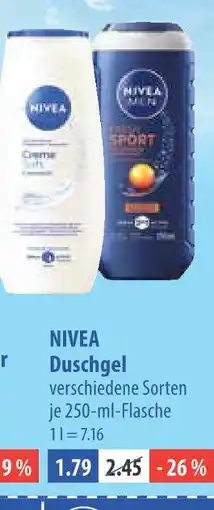 V Markt Nivea duschgel Angebot
