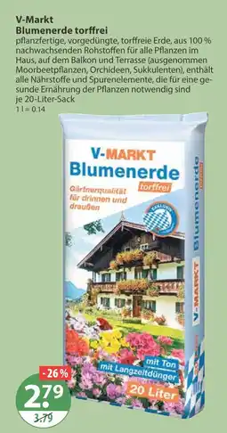 V Markt V-markt blumenerde torffrei Angebot