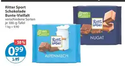 V Markt Ritter sport schokolade Angebot