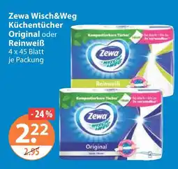 V Markt Zewa wisch&weg küchentücher Angebot
