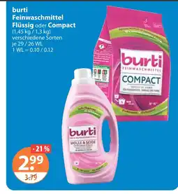V Markt Burti feinwaschmittel flüssig Angebot