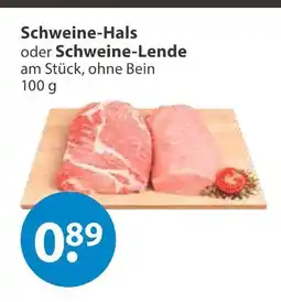 V Markt Schweine-hals Angebot