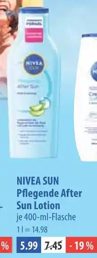 V Markt Nivea sun pflegende after sun lotion Angebot