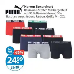 V Markt Puma herren boxershort Angebot