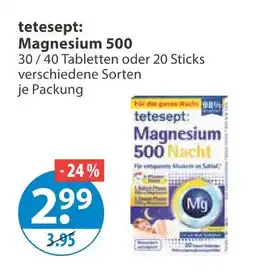 V Markt Tetesept magnesium 500 nacht Angebot