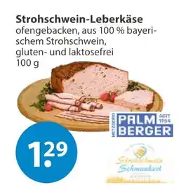 V Markt Palmberger strohschwein-leberkäse Angebot