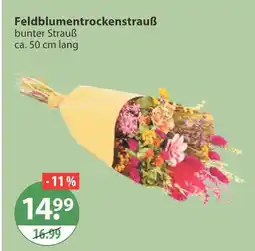 V Markt Feldblumentrockenstrauß Angebot