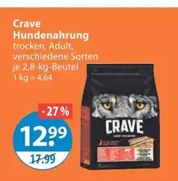 V Markt Crave hundennahrung Angebot