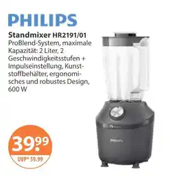 V Markt Philips standmixer Angebot