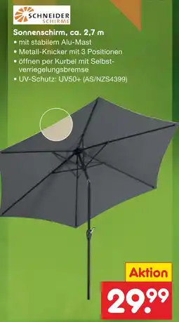 Netto Marken-Discount Schneider schirme Angebot
