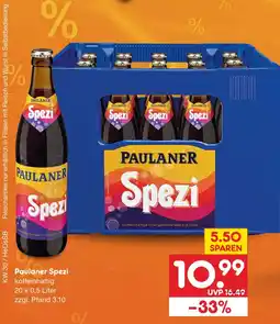 Netto Marken-Discount Paulaner spezi Angebot