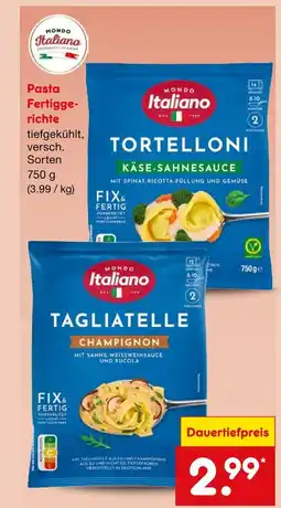 Netto Marken-Discount Mondo italiano tortelloni Angebot