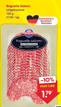 Netto Marken-Discount Stockmeyer baguette salami Angebot