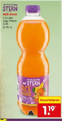 Netto Marken-Discount Frucht stern ace-drink Angebot