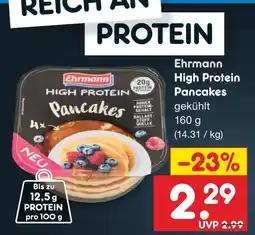 Netto Marken-Discount Ehrmann high protein pancakes Angebot