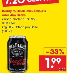 Netto Marken-Discount Jack daniels Angebot