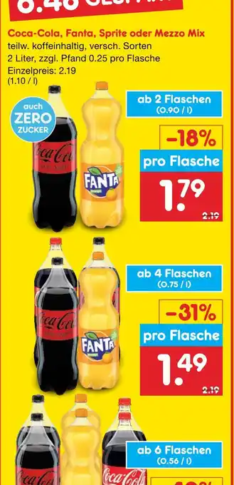 Netto Marken-Discount Coca-cola Angebot