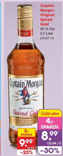 Netto Marken-Discount Captain morgan original spiced gold Angebot