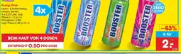 Netto Marken-Discount Booster energy drink Angebot
