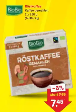 Netto Marken-Discount Biobio röstkaffee Angebot