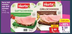 Netto Marken-Discount Herta saftschinken Angebot