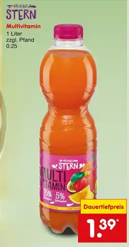 Netto Marken-Discount Frucht stern multivitamin Angebot