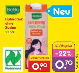 Netto Marken-Discount Biobio haferdrink Angebot
