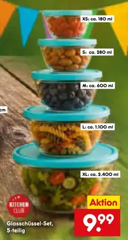 Netto Marken-Discount Glasschüssel-set Angebot