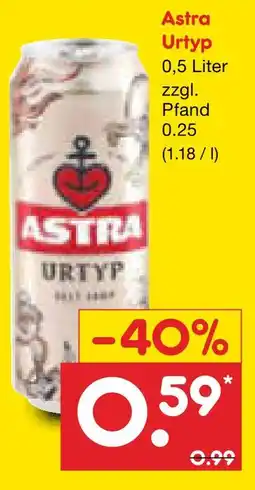 Netto Marken-Discount Astra urtyp Angebot