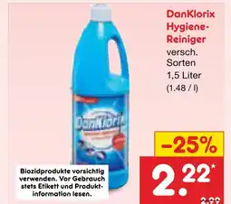 Netto Marken-Discount Danklorix hygiene-reiniger Angebot