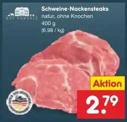 Netto Marken-Discount Gut ponholz schweine-nackensteaks Angebot