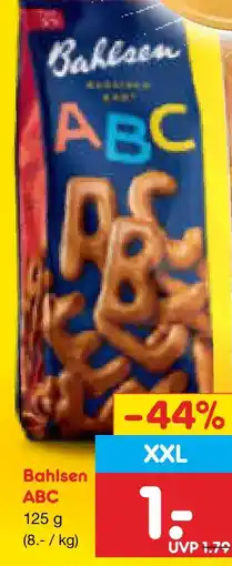 Netto Marken-Discount Bahlsen abc Angebot