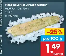 Netto Marken-Discount French garden pangasiusfilet Angebot