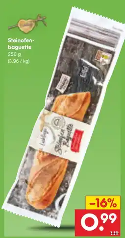 Netto Marken-Discount Steinofen-baguette Angebot