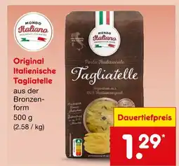 Netto Marken-Discount Mondo italiano tagliatelle Angebot