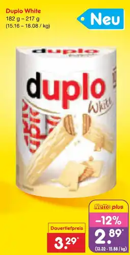 Netto Marken-Discount Duplo white Angebot